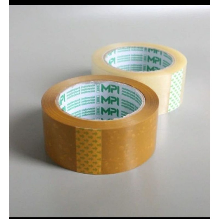 

Lakban Coklat dan Bening 45 mm x 100yard