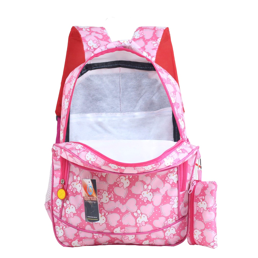 Tas Ransel Unicorn UJ Stylee Keren Cantik Backpack Gendong Anak Perempuan TK SD Lucu Imut Gambar Kartun