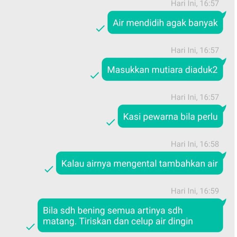 

inx47 Sagu Mutiara Thailand Kecil / Besar Sago Pearl .,..,.,.,.