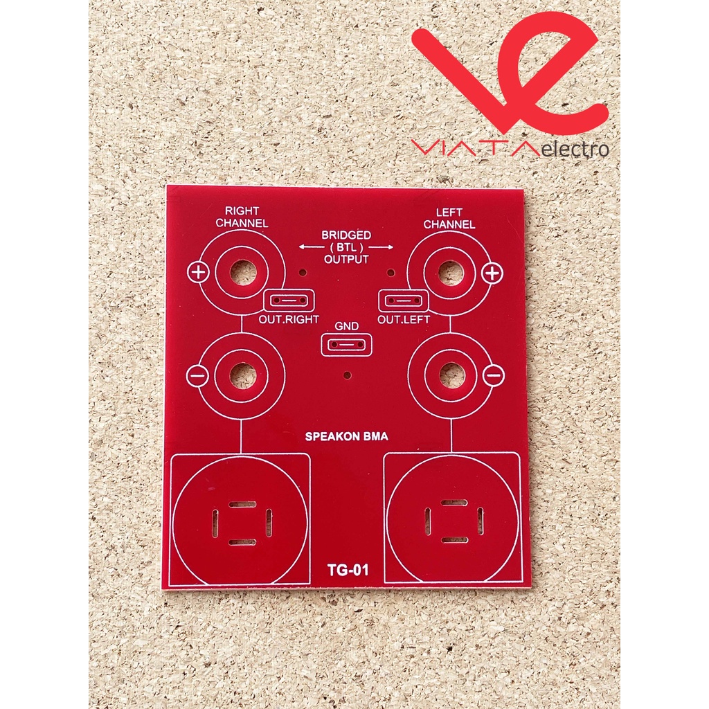 1SET PCB INPUT BALANCE PANEL CA SERIES CA10 CA20 CA30 BOX PANEL BELAKANG PANEL CA SERIES