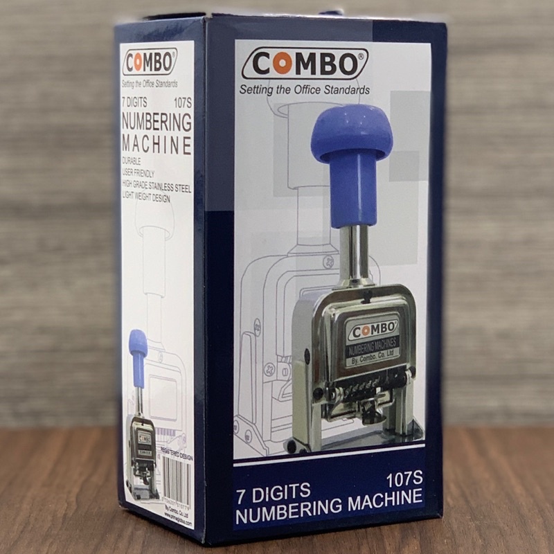 

Stempel angka COMBO 107S - 7 digit