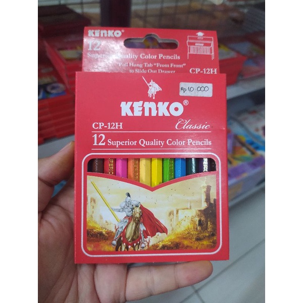 

pensil warna KENKO 12 warna