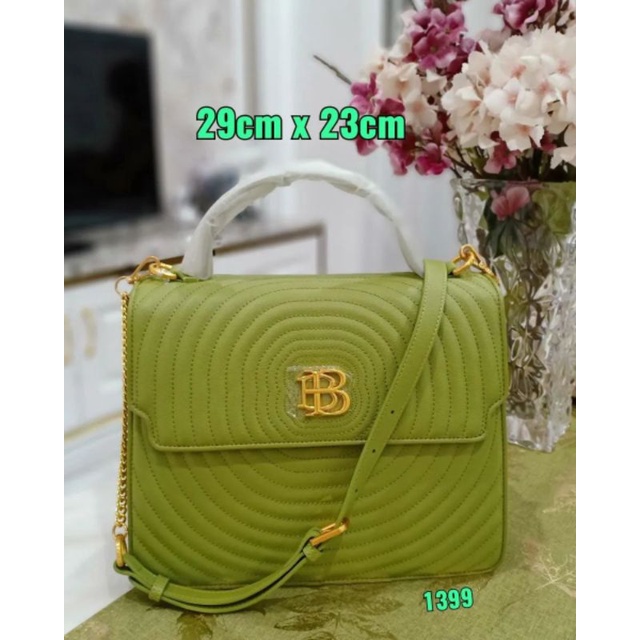 tas bonia original sling bag top handle full leather