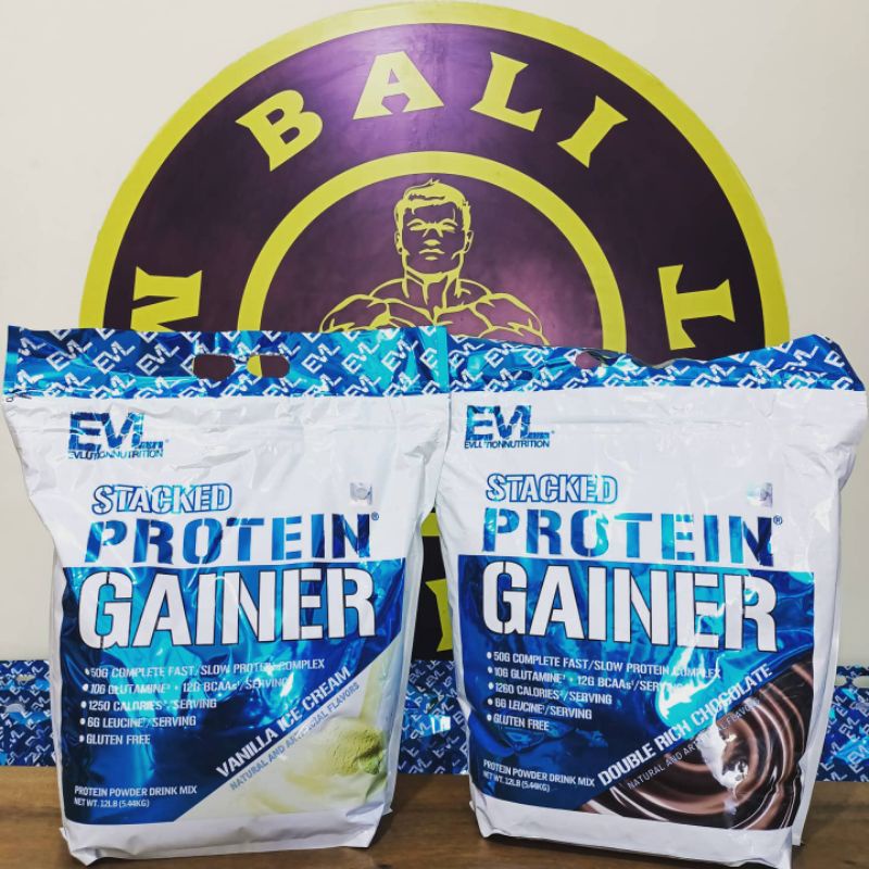 EVL STACKED PROTEIN GAINER / EVL GAINER 12 lbs