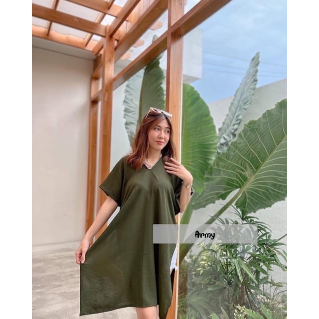 LONG SQUARE NAGITA CRINKLE AIRFLOW PREMIUM MAX BB 90-Hijau Army