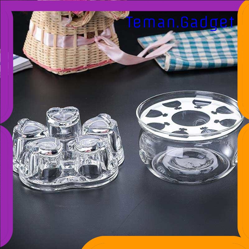 TG - DPR Glassware Tatakan Pemanas Teko Teh Kopi Teapot Warmer Base - BR-191