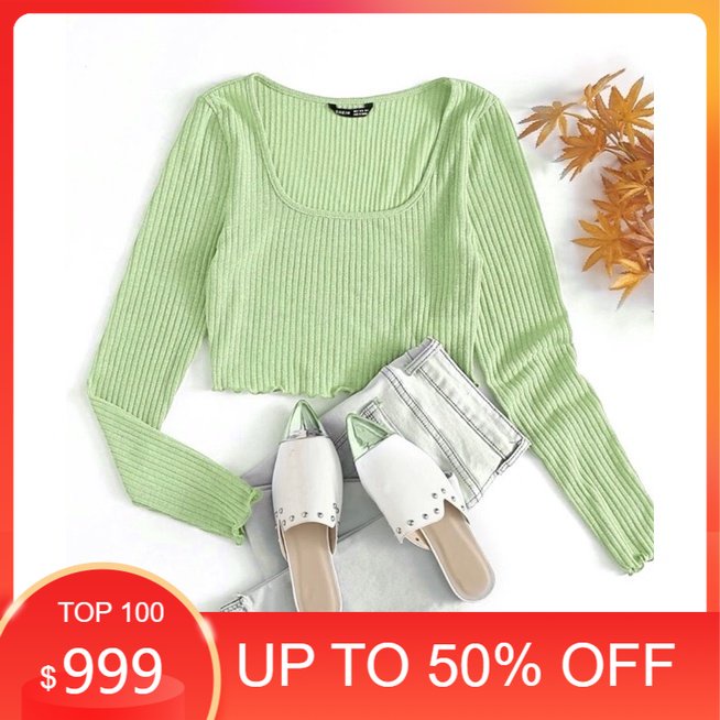BLOUSE CROP - BLOUSE KOREA - FATSIA BLOUSE
