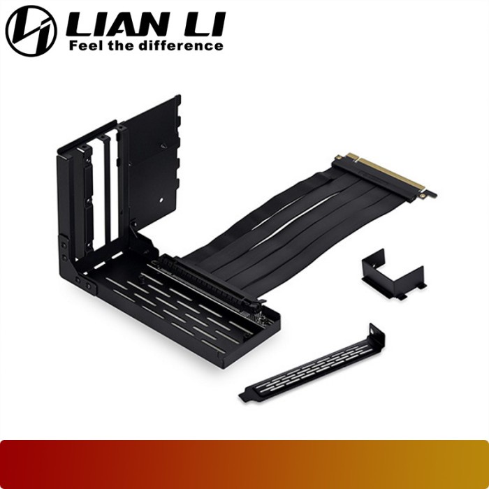 LIAN LI O11D Dynamic EVO Vertical GPU Kit - Hitam