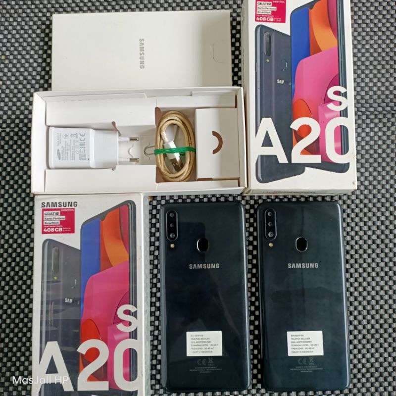 Samsung A20s 4/64 Second Fullset Ori