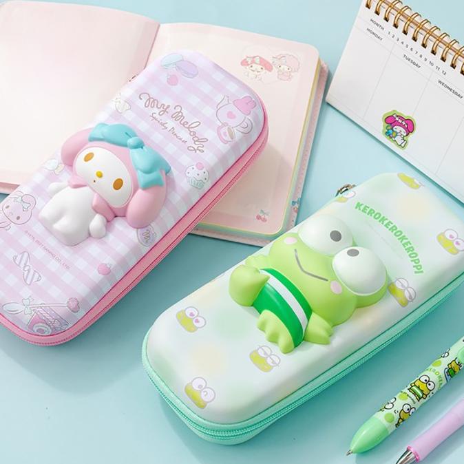 

TOKKADO Sanrio Squishy Pencil Case Original Kotak Pensil Anak Lucu