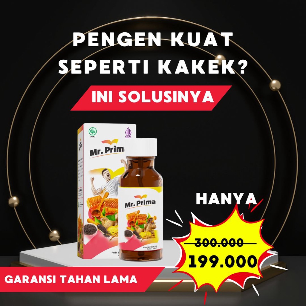 

Membantu Memelihara Stamina Pria Madu Mr Prima - Madu Kuat Pria Tahan Lama