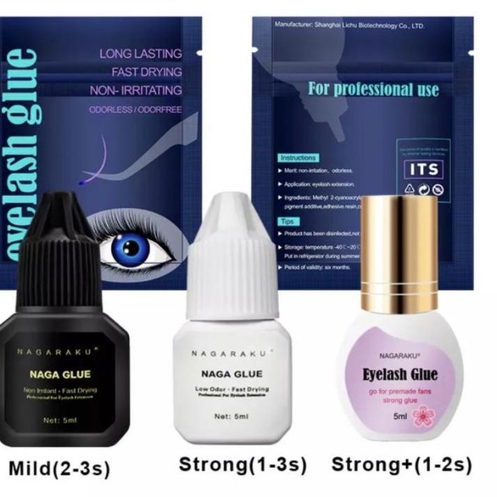 Terbaik Nagaraku glue/lem eyelash extension lem bulumata sambung