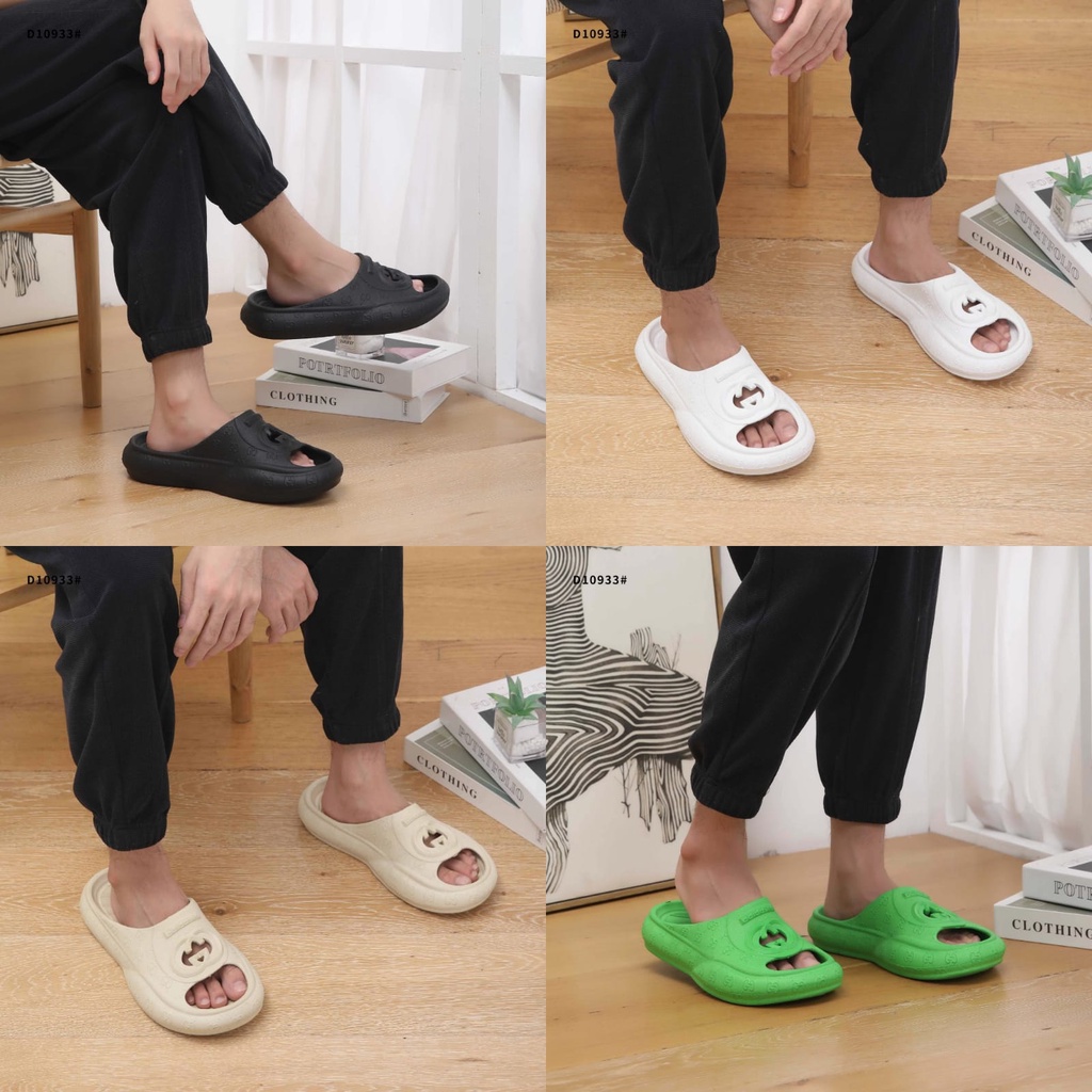 GC X AD GG Rubber For Men Mule Sandals D10933