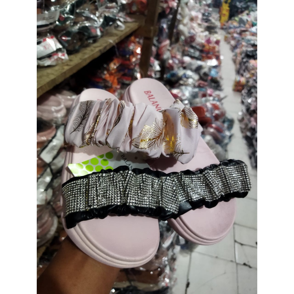 SANDAL SELOP JELLY WANITA DEWASA TERBARU 1992-A5 (36-37) SANDAL WANITA KOREAN STYLE TERBARU SANDAL JISSO