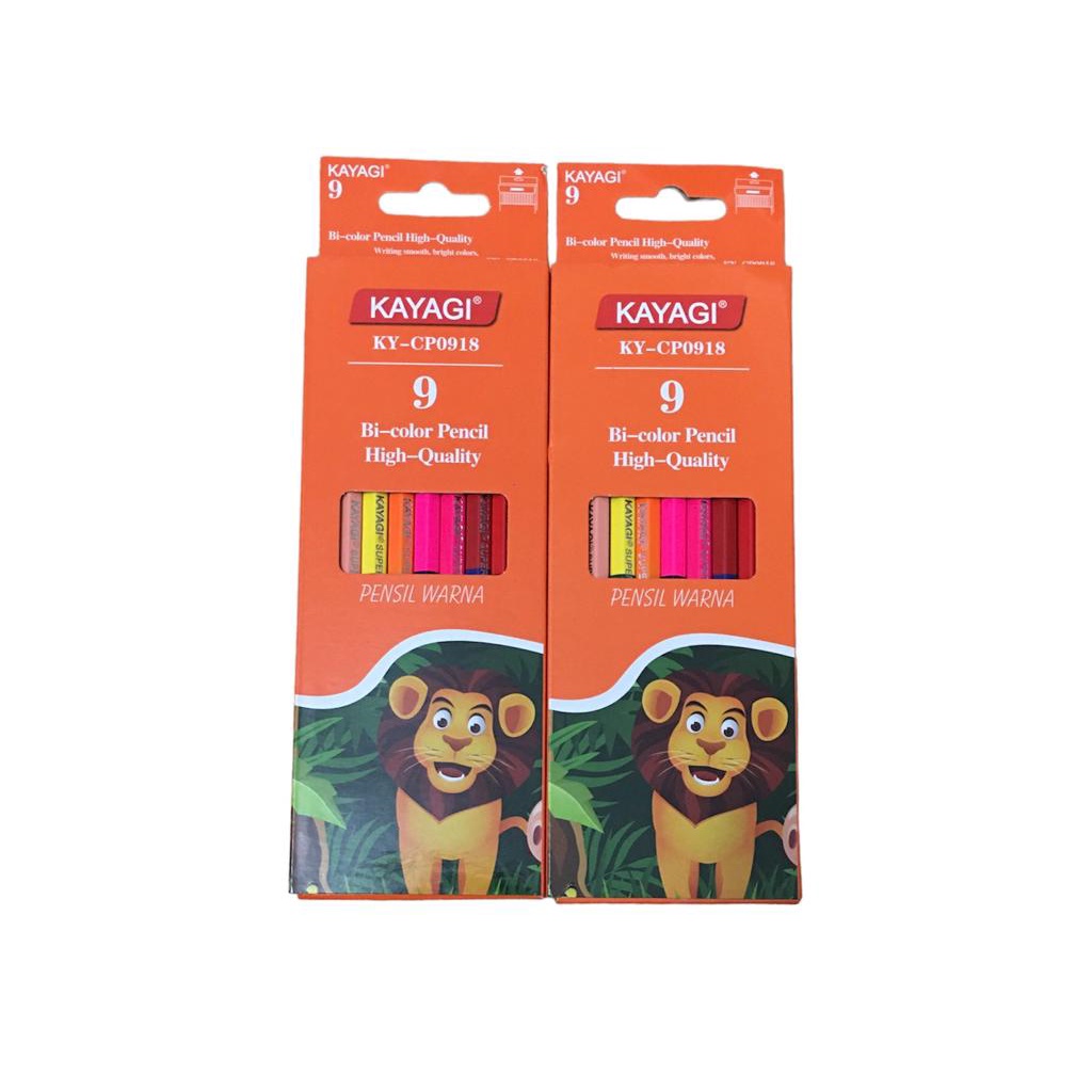 

pensil warna kayagi/KY CP-0918 9 batang 18 warna