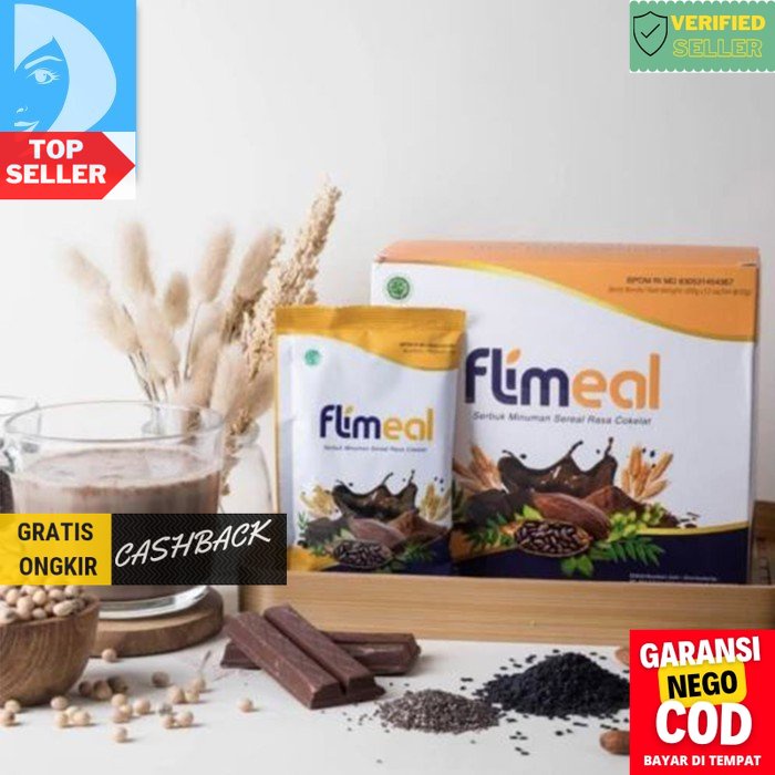

Flimeal Minuman Sereal Diet Rendah Kalori Pengganti Makan Flim Meal - 1 Box TDK33