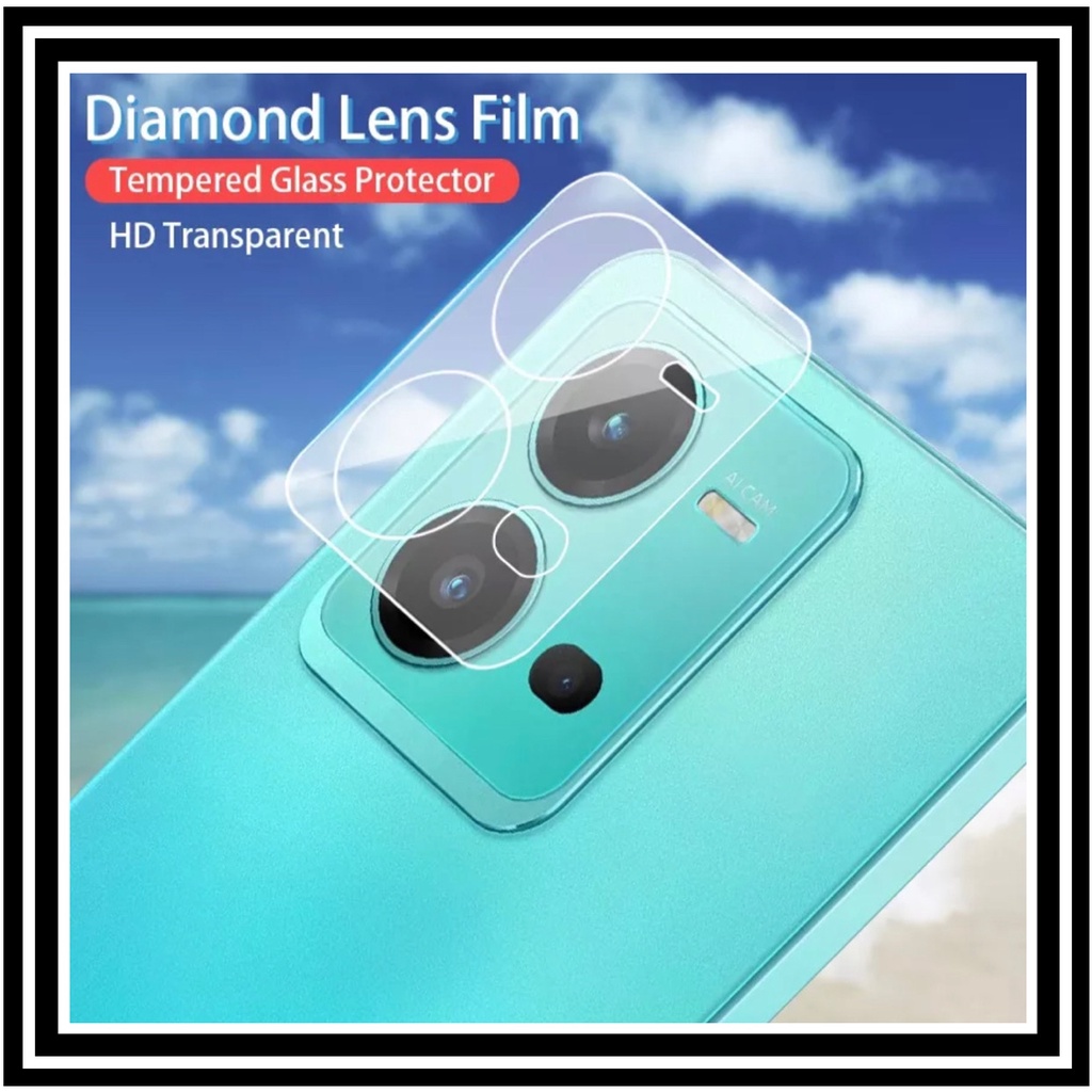 VIVO V25 / V25E TEMPERED GLASS CAMERA 3D LENS SCREEN PROTECTOR KAMERA