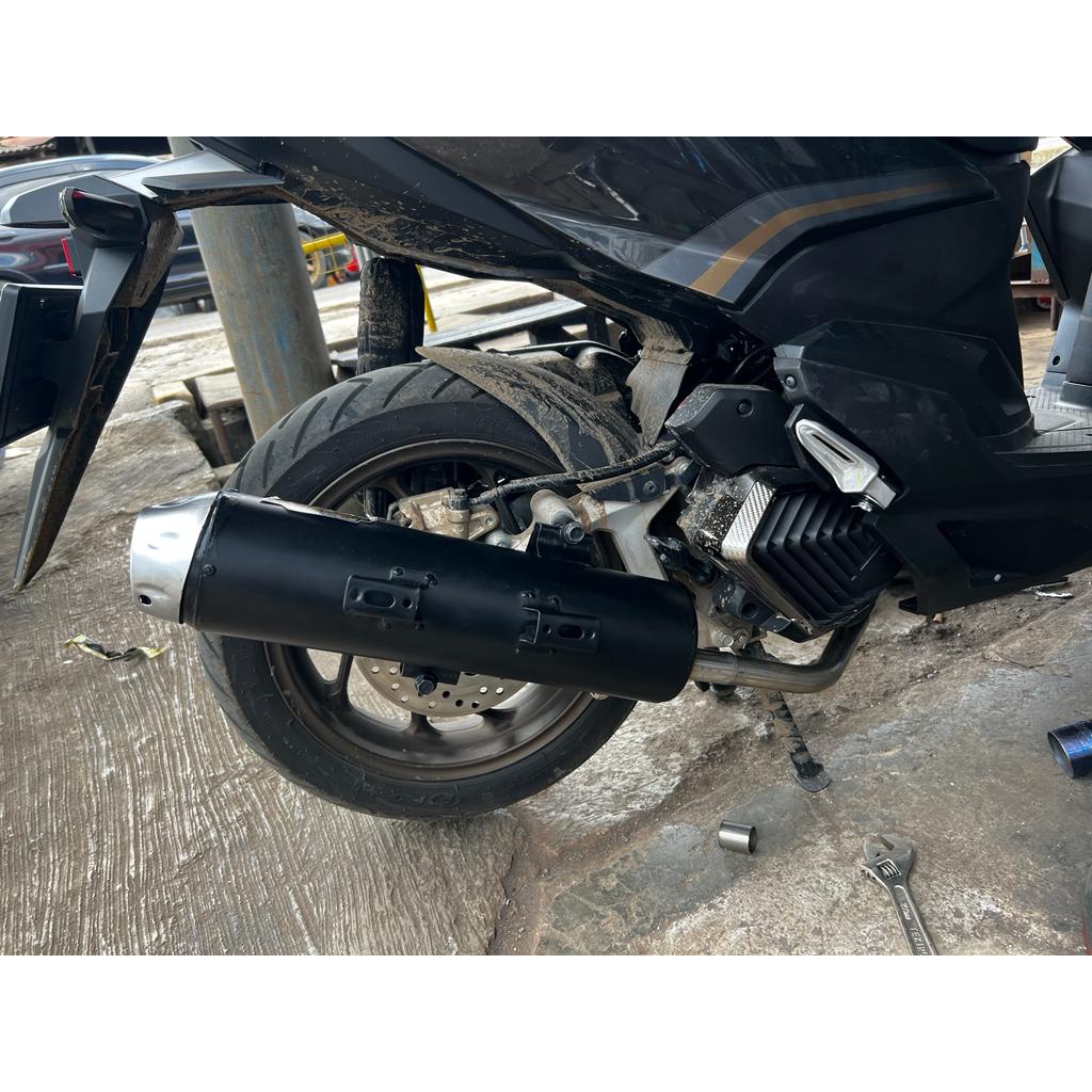 Jual KENALPOT COPY CMS VARIO 160 LEHER 26/28 BENDING | Shopee Indonesia