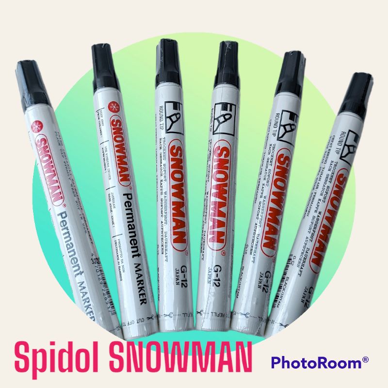 SPIDOL SNOWMAN PERMANEN DAN BOARD MARKER