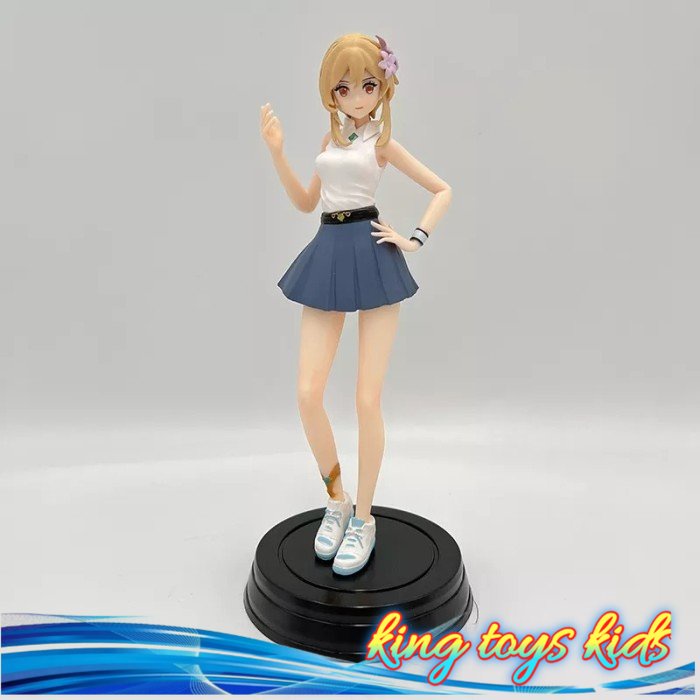 TERLARIS / Figure lumine Genshin Impact Casual Version Traveler Adventure Keqing - Lumine