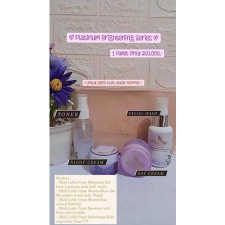 NEZZMG SKINCARE PLATINUM BRIGHTENING