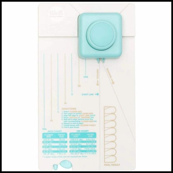 

Promo We R Memory Keepers Flower Punch Board