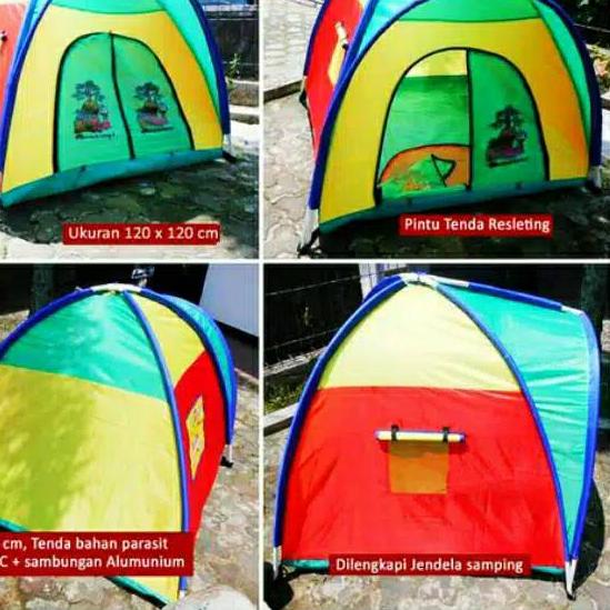 [SQ2]TENDA ANAK KARAKTER / TENDA KEMPING / TENDAN BONGKAR PASANG-COD✔️