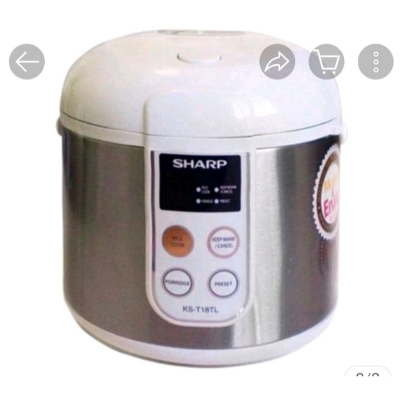 Magic com sharp ks-T18TL-ST