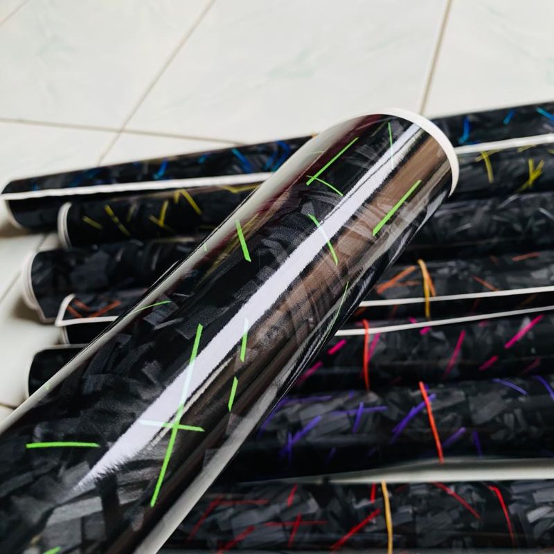 Sticker Setiker Motif Carbon Forged Size 50x50-100x50 cm