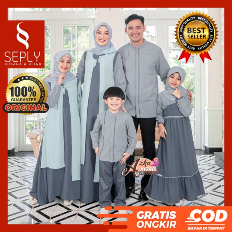 SARIMBIT EKSIS 195 SEPLY / BAJU COUPLE KELUARGA / SARIMBIT EKSIS 2023 / BAJU MUSLIM COUPLE KELUARGA 
