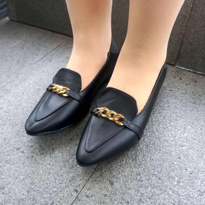 Flat Shoes Murano Byanca Series Sepatu Big Size Jumbo 41-46