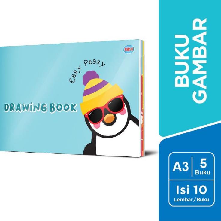 

Terlaris!! Buku Gambar A3 Sinar Dunia ( 5 buku ).