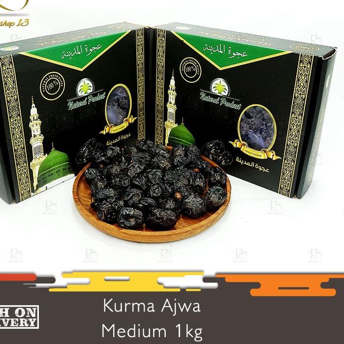 

EXCLUSIVE!Kurma Ajwa 1 Kg Kurma Nabi Premium|KD1