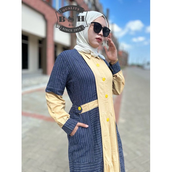 moro dress by bsh - gamis termurah