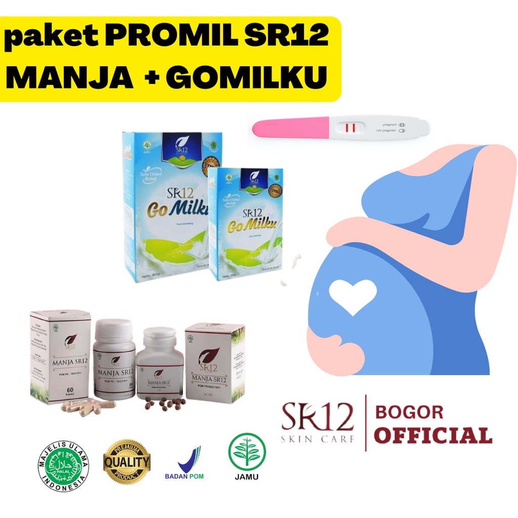 Sr12 Herbal Paket Promil Sr12 / Manja Sr12 Promil/ Gomilku Susu Promil/Susu promil ampuh/ Paket Prom