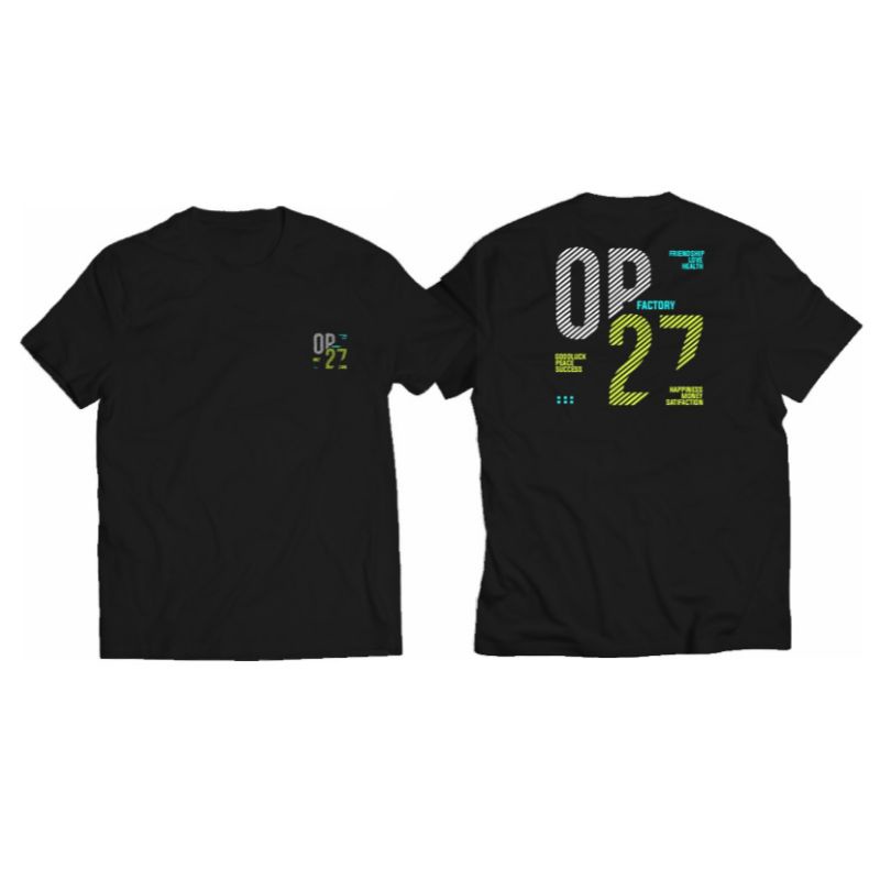 tshirt kaos op27 factory code wise