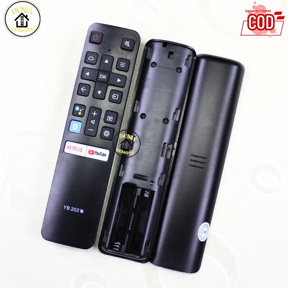 Remot Remote Smart TV Panasoni LED YB 202 ANDROID tanpa setting