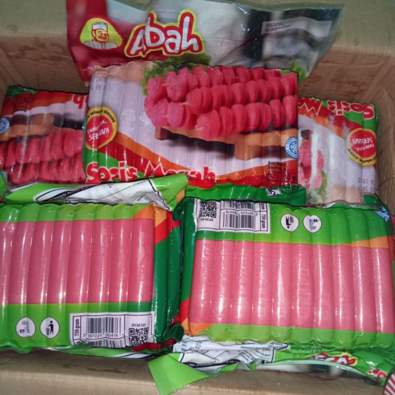 

SOSIS MERAH ABAH 750gr isi 33