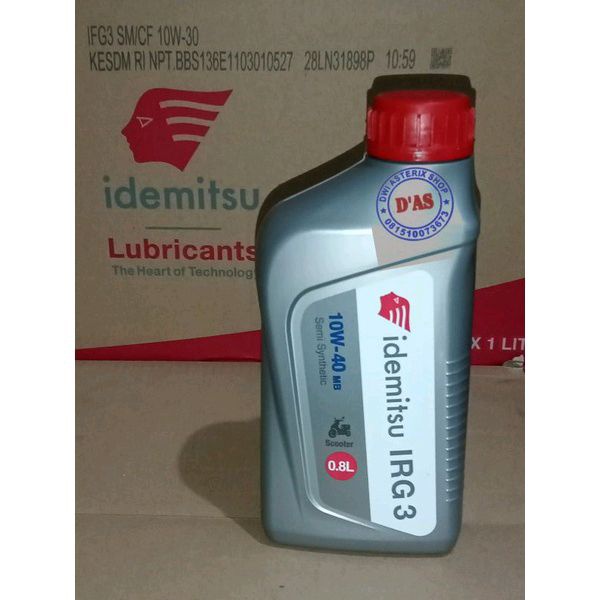 Jual Oli Motor Matic Ml Idemitsu W Ss Ss W Ss