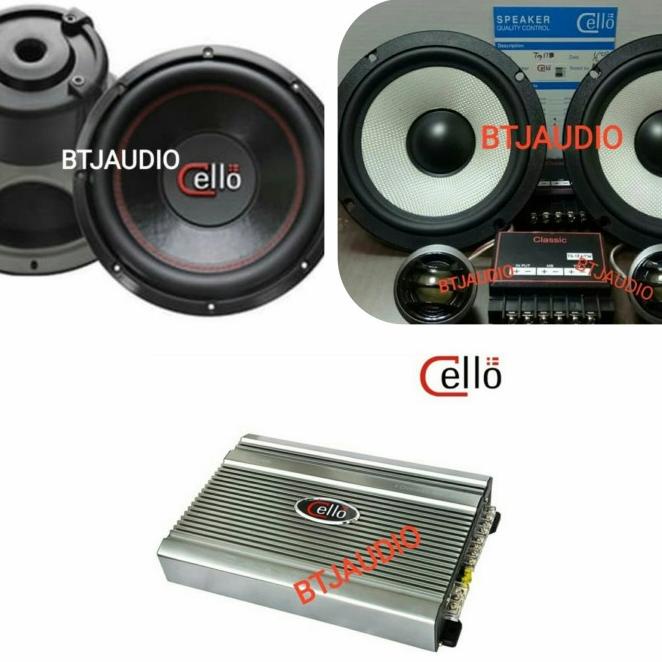 Paket Audio Mobil Sq 1 Brand By Cello (Denmark Technology)