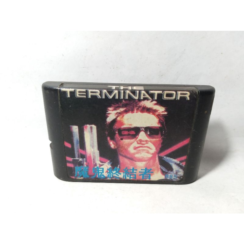 Kaset Video Tape Games Cartridge Sega The Terminator Arnold Schwarzenegger Robot Cyborg Assasin Game
