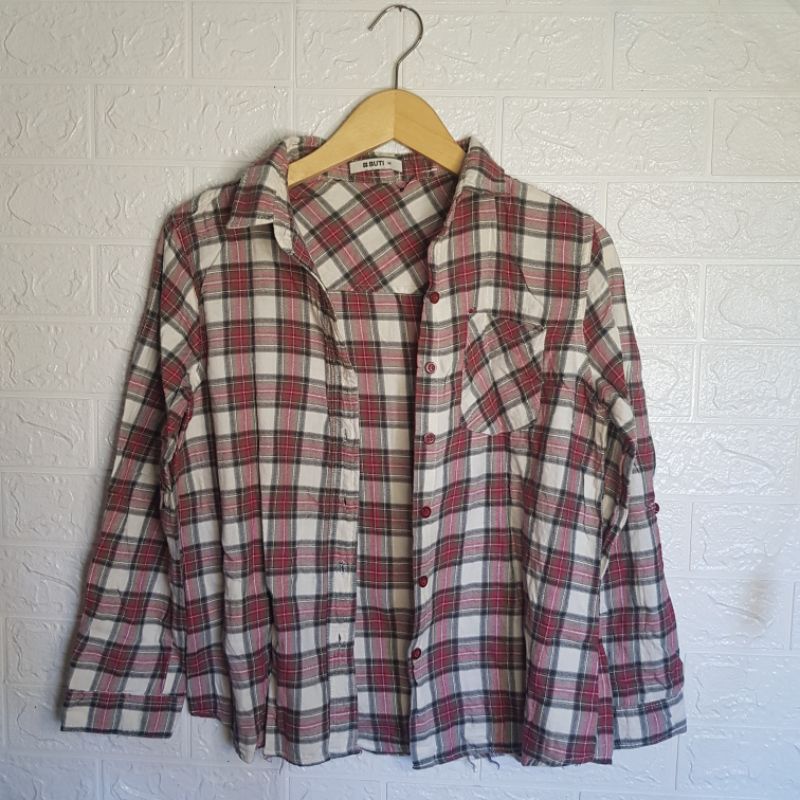 Kemeja Flanel Wanita || Preloved