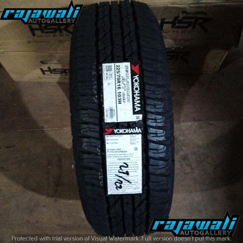 BAN MOBIL IMPORT YOKOHAMA GEOLANDAR A/T -G015 225 70 R16 untuk ESCAPE CAPTIVA XTRAIL GRAND VITARA KU