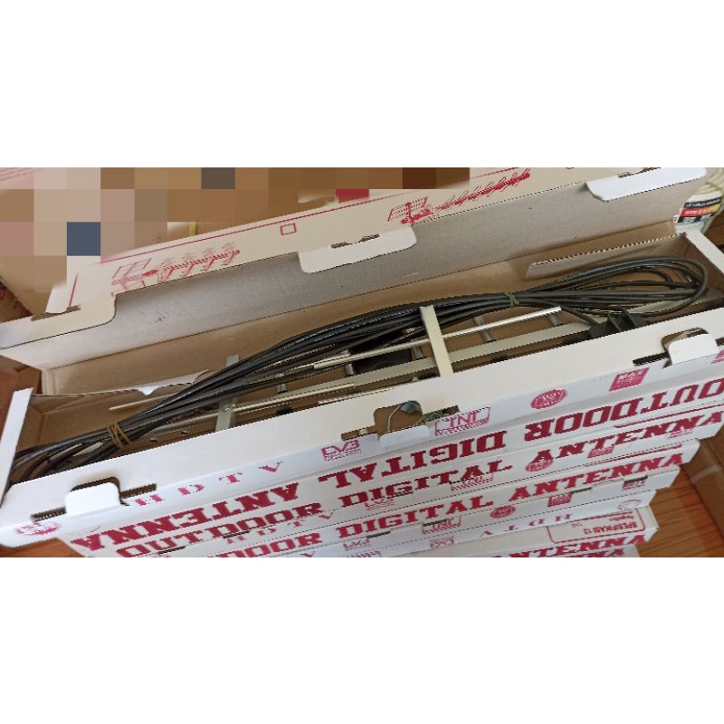 Antena Luar TV Outdoor Digital Analog BSW Model 919 Free Kabel Original
