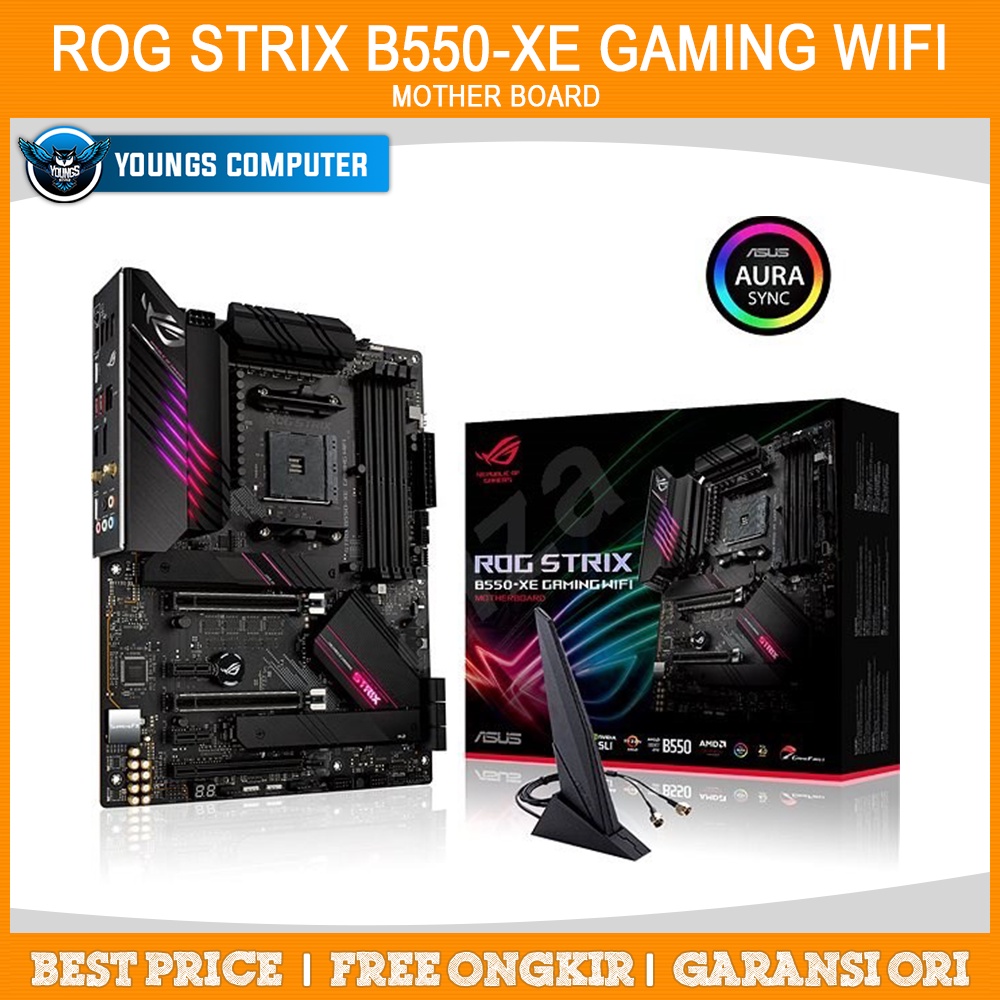 ASUS ROG STRIX B550-XE GAMING WIFI | Motherboard AMD Ryzen AM4 ATX