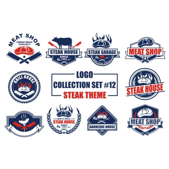 200+ Vintage Style Logo Bundle