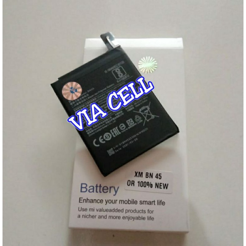 Baterai Batrei Batre Battery Xiaomi Redmi Note 5 - Note 5 Pro BN45 Original New