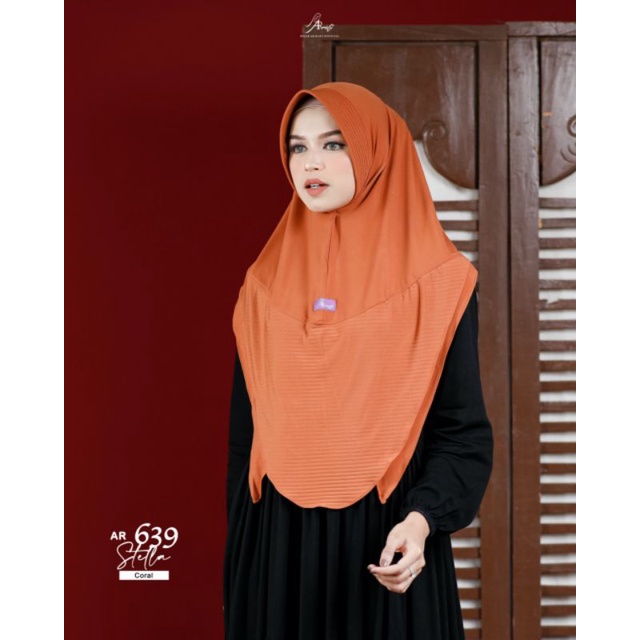 Hijab Arrafi 639 hijab daily fariasi plisket kerudung bergo terbaru 2022