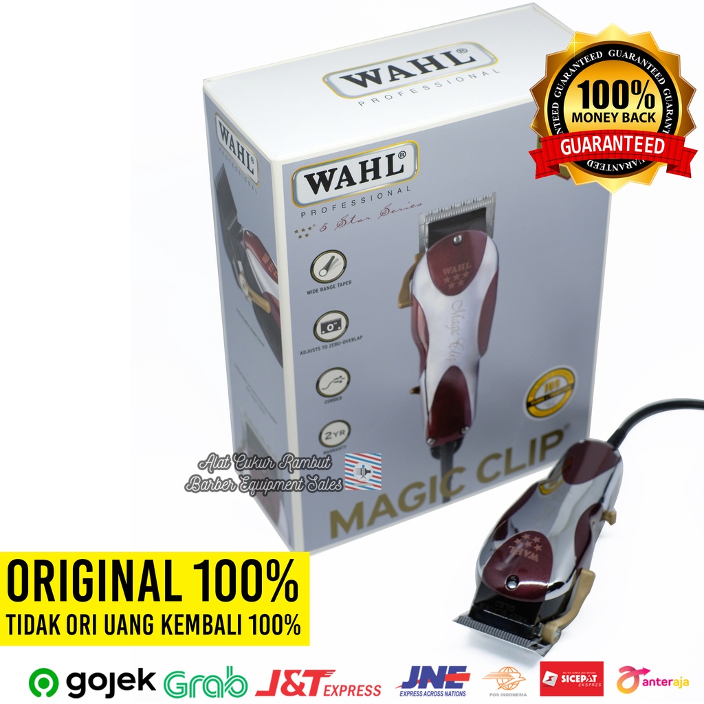 Alat Cukur Rambut Mesin Cukur Rambut Hair Clipper WAHL Magic Clip Corded Original