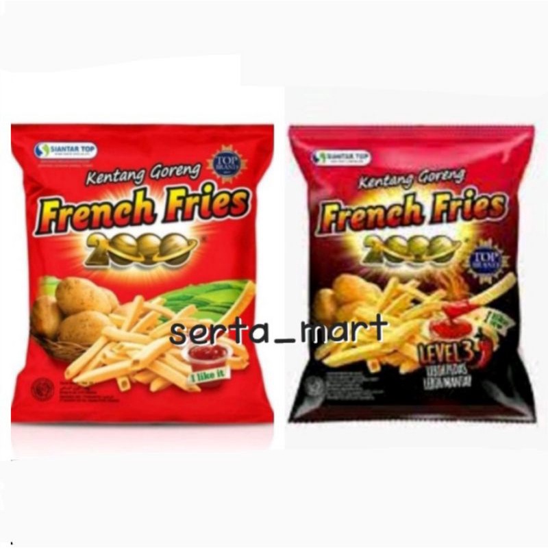 

STT French Fries 2000 - Stick Kentang Premium 62gr Level 3